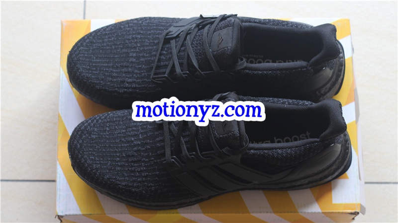 Real Boost Adidas Ultra Boost 3.0 Triple Black